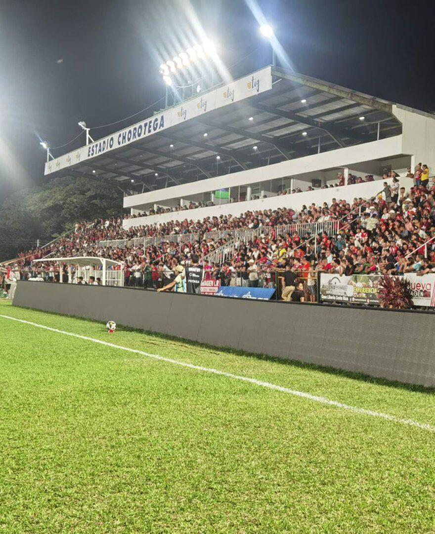 Valla LED disponible para pauta publicitaria en el Estadio de la Asociación Deportiva Guanacasteca (ADG), Estadio Chorotega.